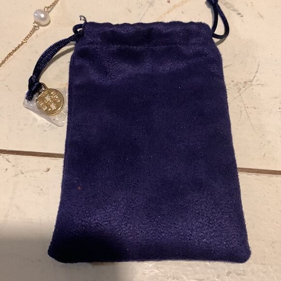 Tory Burch Spinning Cultured Freshwater Pearl Rosary Necklace, 35" nwt - Picture 3 of 5